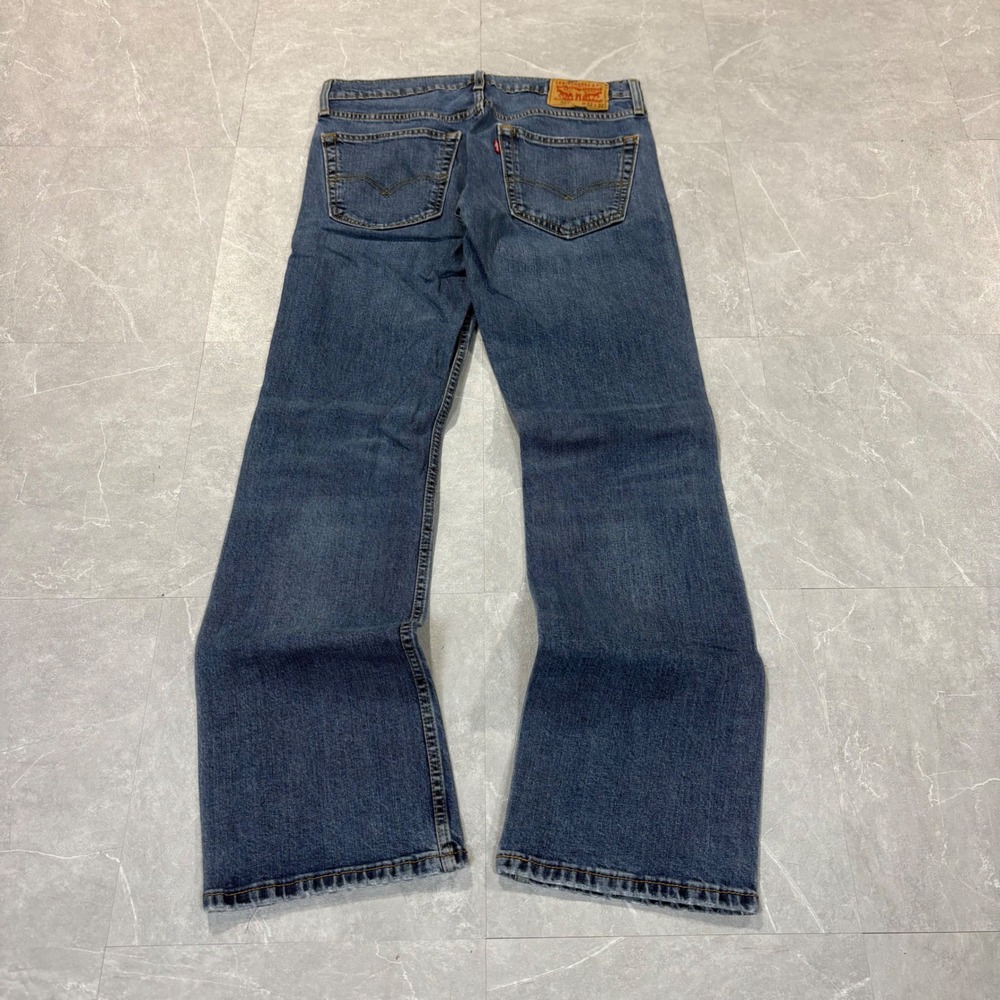 Levis 527 Slim Bootcut Jeans Mens 32x32 Medium Wash Denim Blue 05527-0522